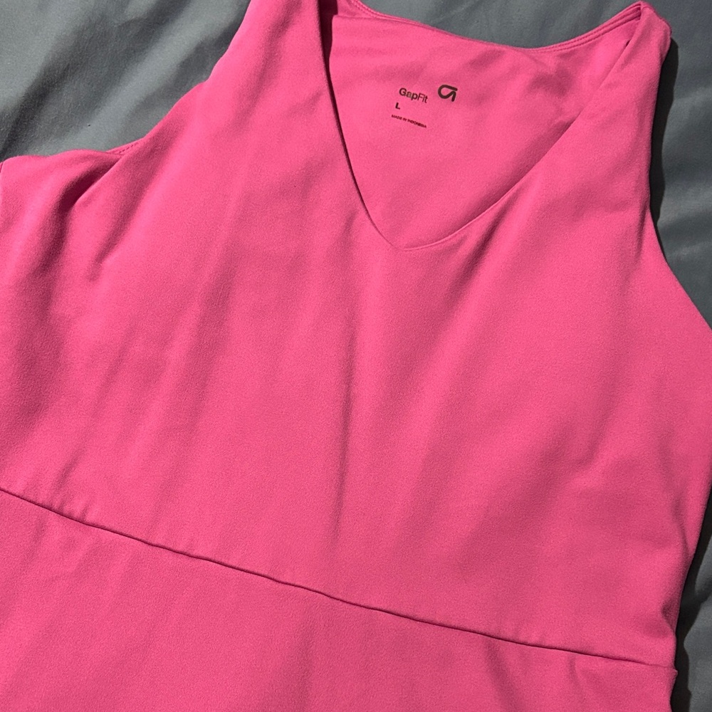 GAP Vibrant Pink Women's Athletic Dress with Shorts